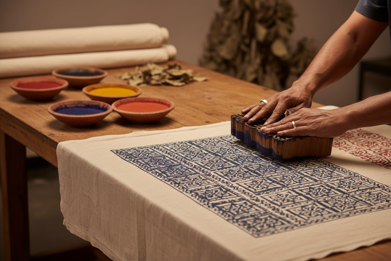 Block Printed Kurta