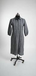 The "Zig-Zag Zenith" Cotton Tunic