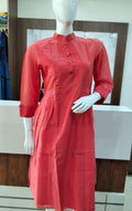 A line side Pleated kurta