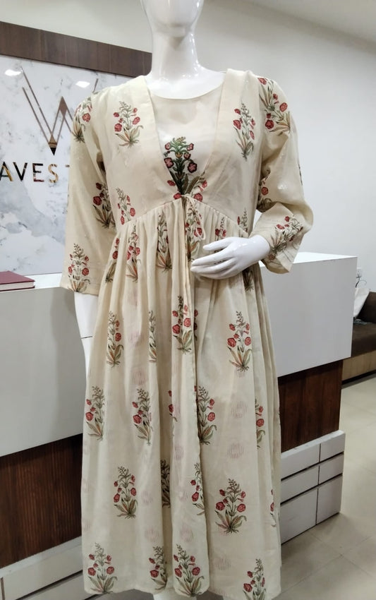 Dress  with shrug and pant