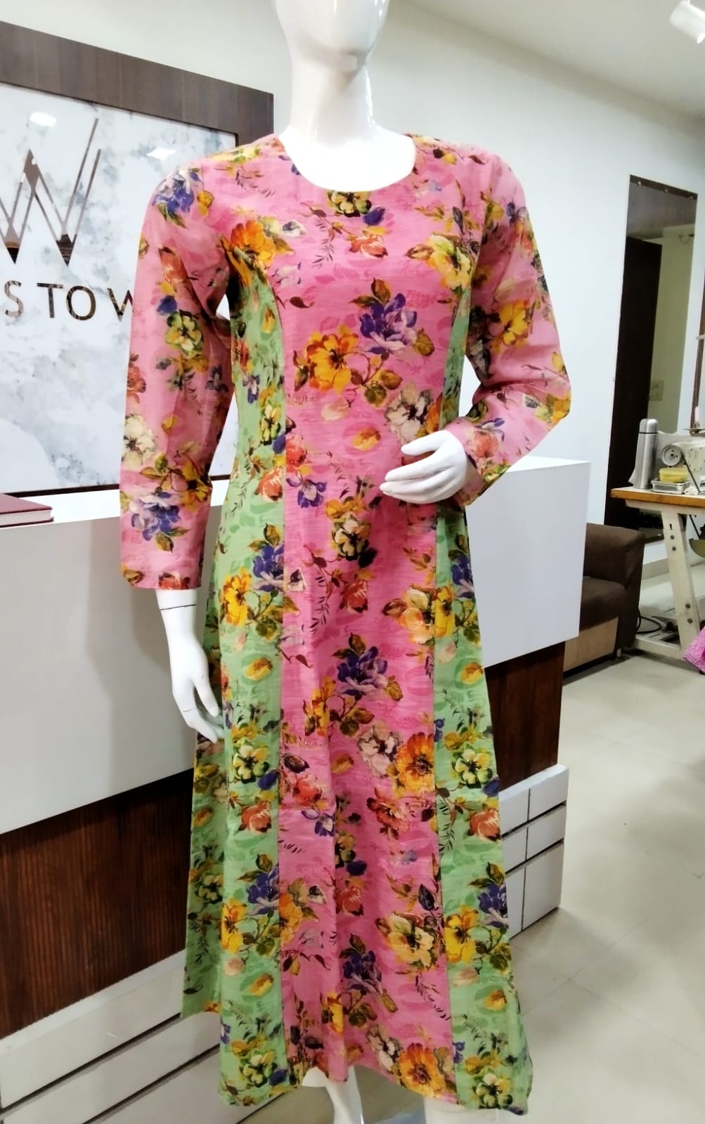 Multi Color Frock