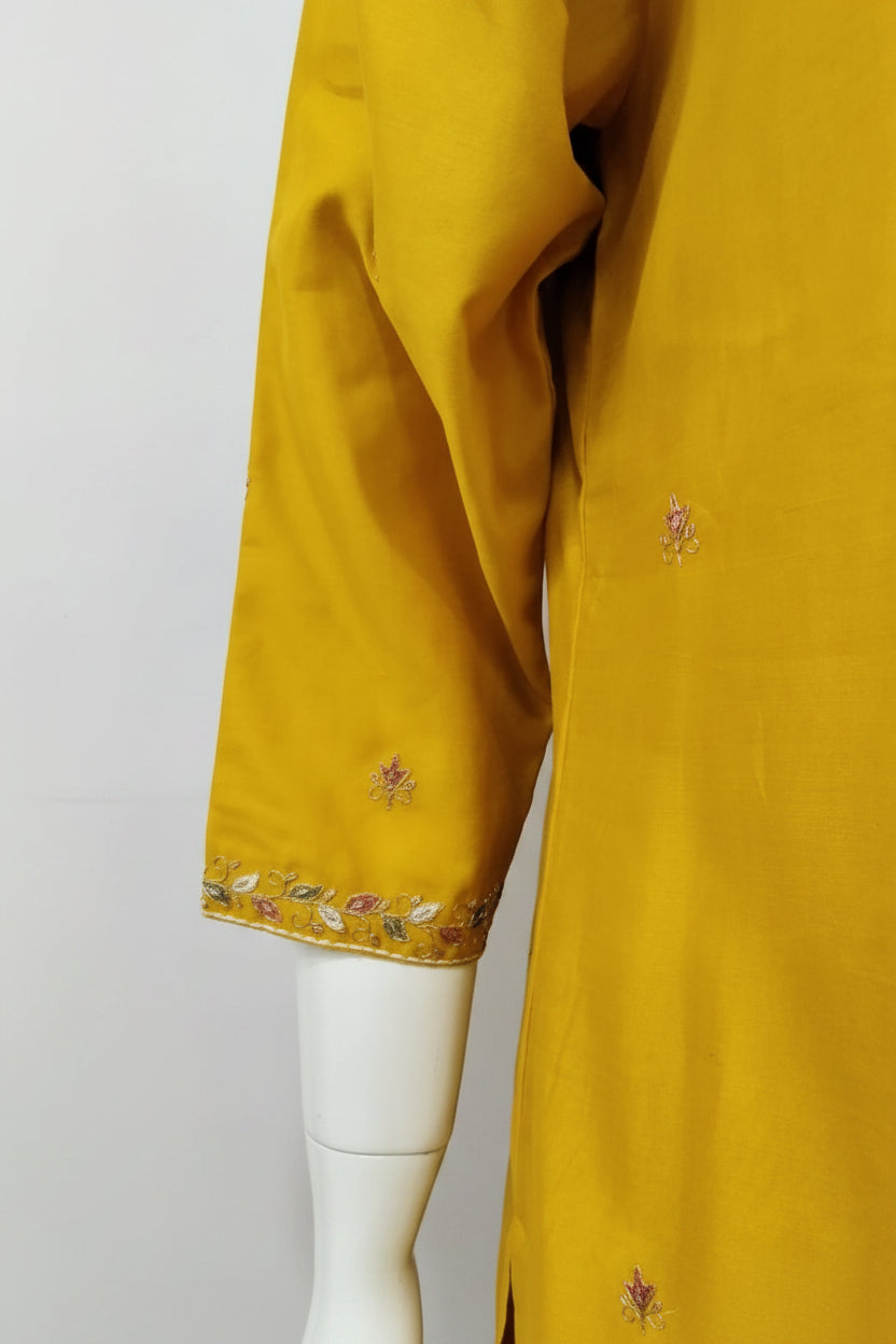 Golden Hour Pure Cotton Silk Suit Set