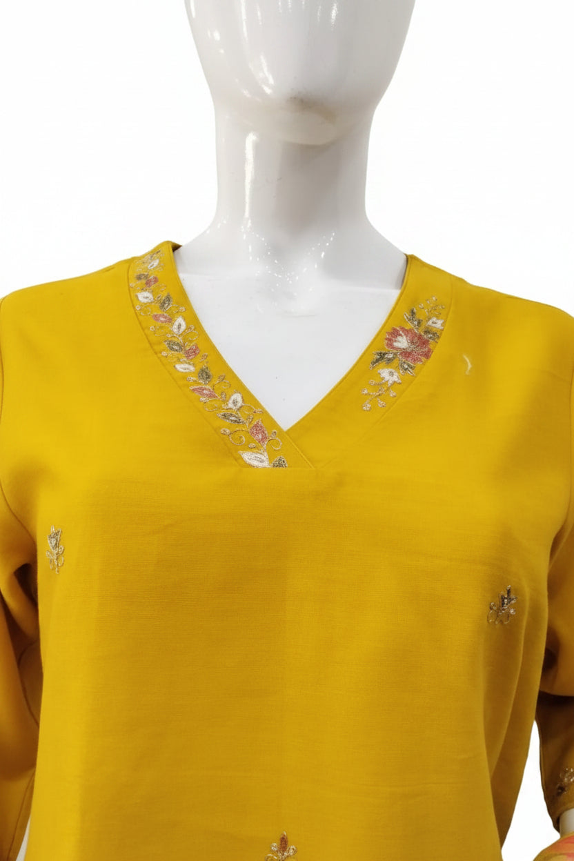 Golden Hour Pure Cotton Silk Suit Set