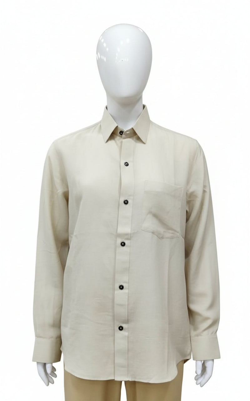 Linen Cotton Men's Full Sleeve Shirt