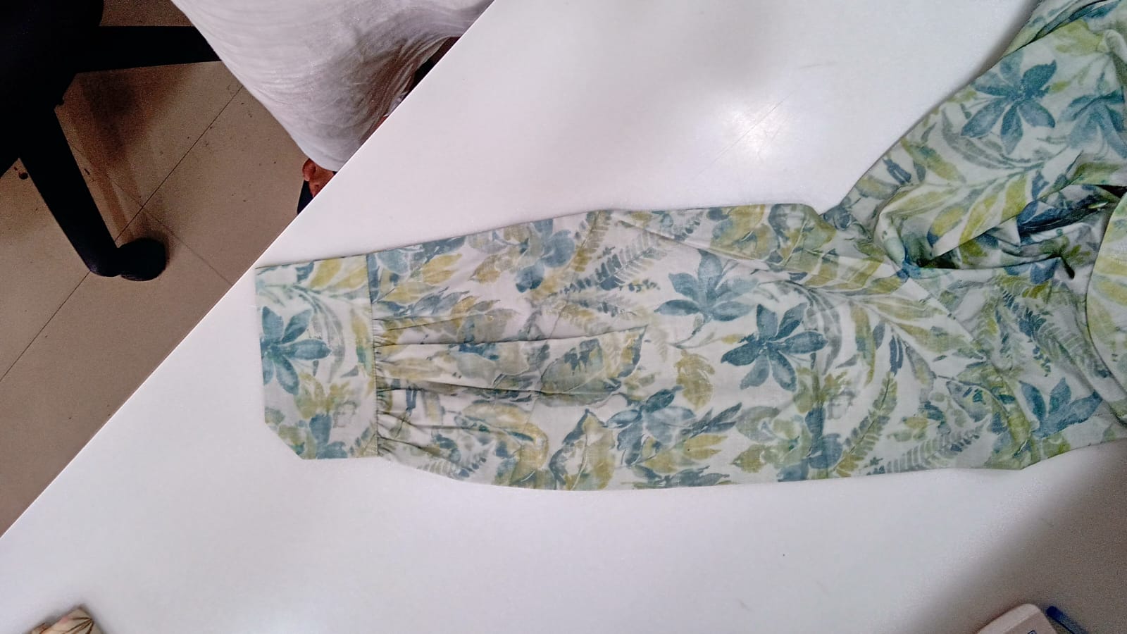 Printed collared Kurta