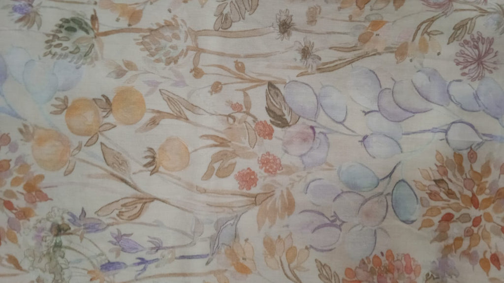 Pastel Meadow Floral Kurta
